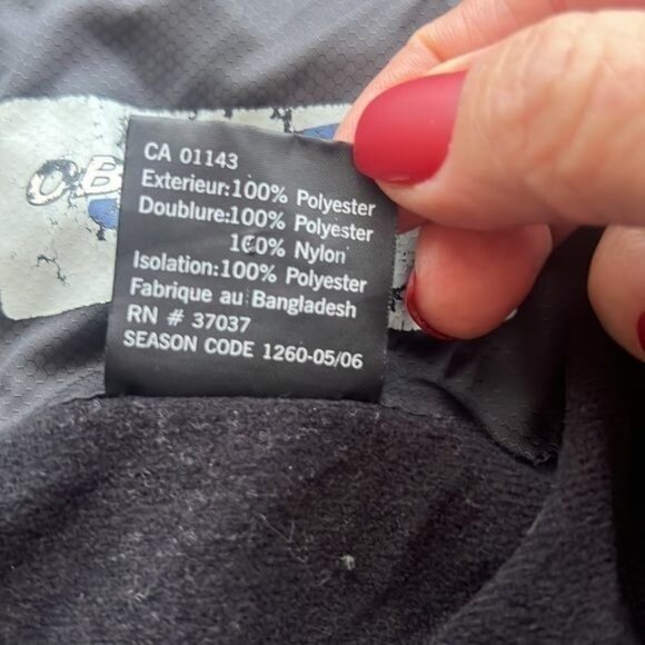 Obermeyer Black Quilted Jacket Womens Size 6 Weather Resistant - Picture 9 of 12